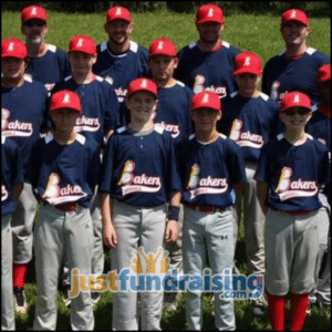 bakers baseball 12u picture in field