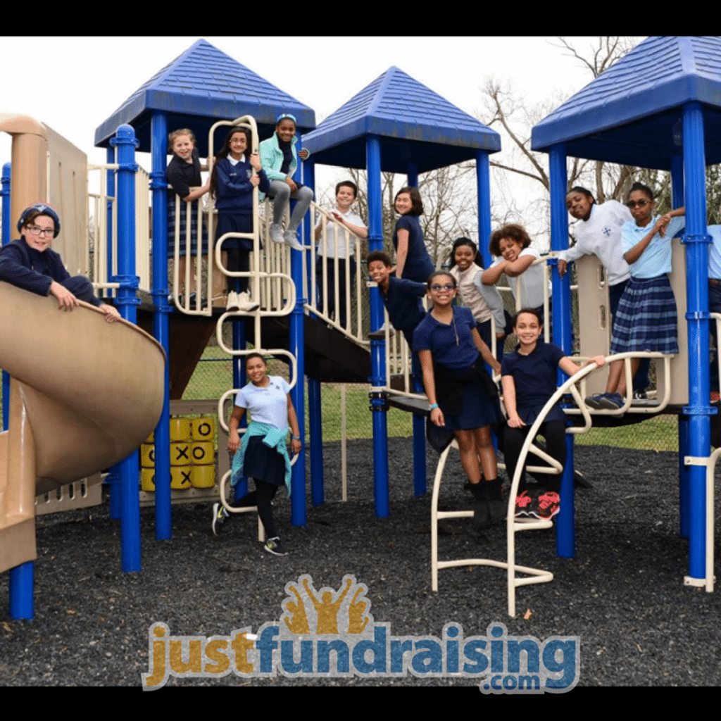 bethany school children in playground