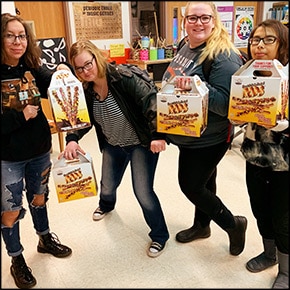 Ronan Honors choir pretzel rod fundraising