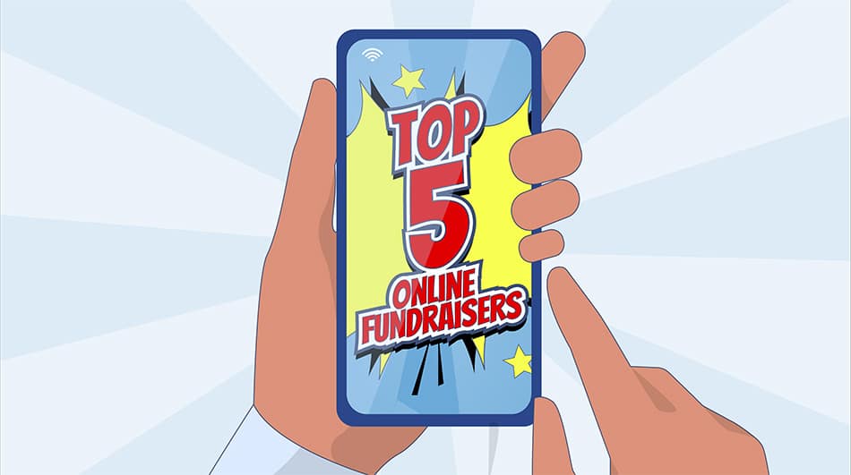 Top 5 online fundraisers