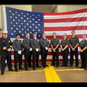 High school honor guard