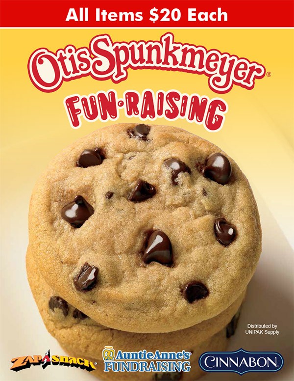 Otis Spunkmeyer 24 Item Fundraising Program