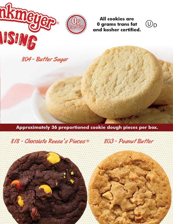 Otis Spunkmeyer Cookie Dough and Friends