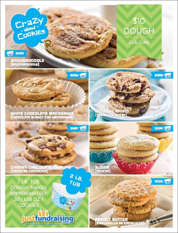 10 Crazy About Cookie Dough Fundraising