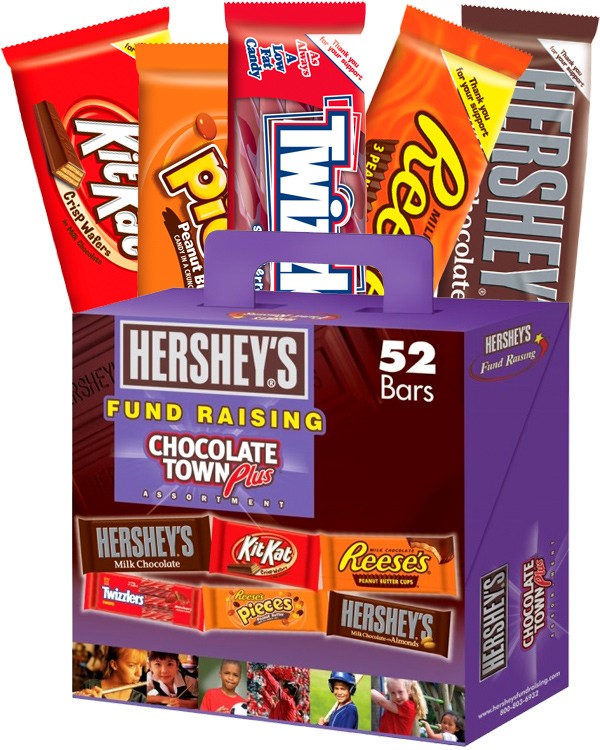 Hershey Chocolatetown Plus Fundraising Assortment