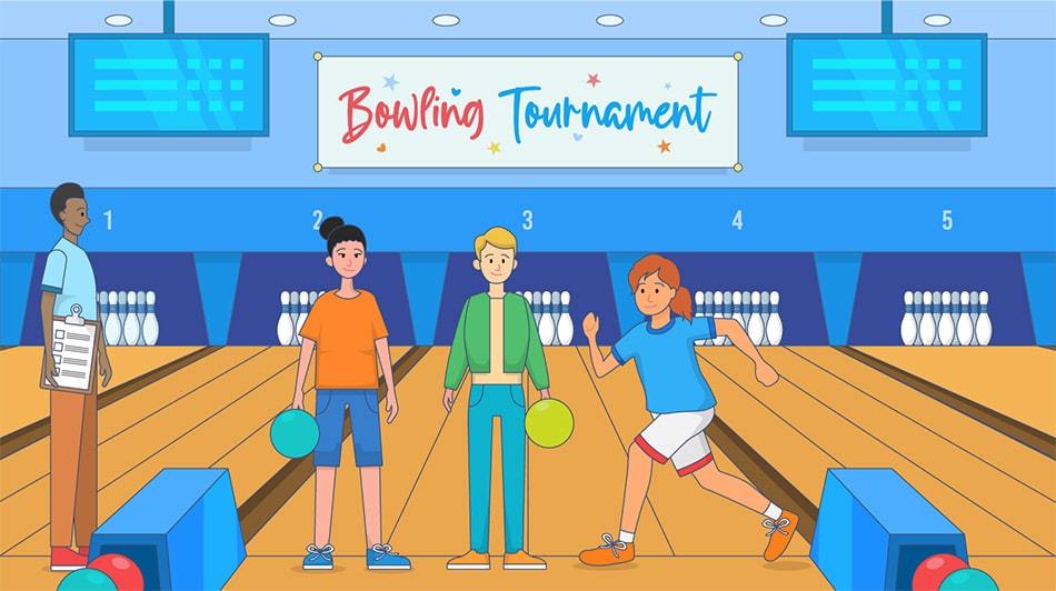 Bowling tournament DIY fundraiser