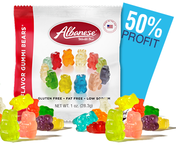 gummi bear fundraiser